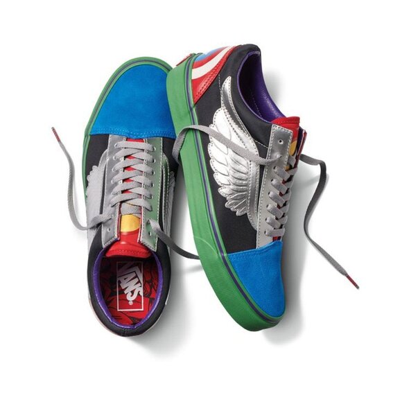 Marvel Vans Size 5